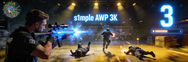 赛事高光时刻：CS:GO IEM科隆站s1mple盲狙AWP一穿三